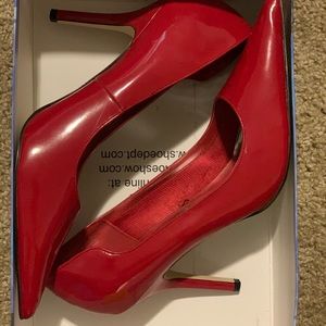 Red heels